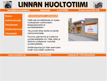 Tablet Screenshot of linnanhuoltotiimi.fi